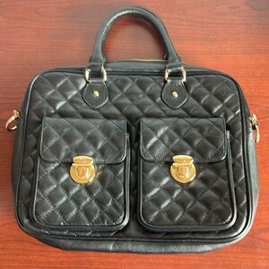 Chefani Quilted Leather Tote - NWT